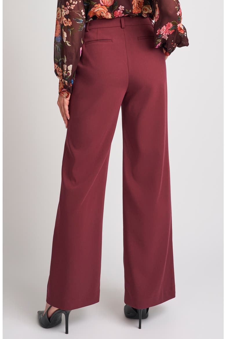 Carina Wide Leg Pants, Alternate, color, TAWNY PORT