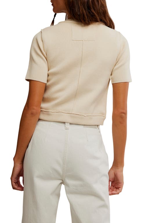 Free People Rib-knit Twosie Top In Sand