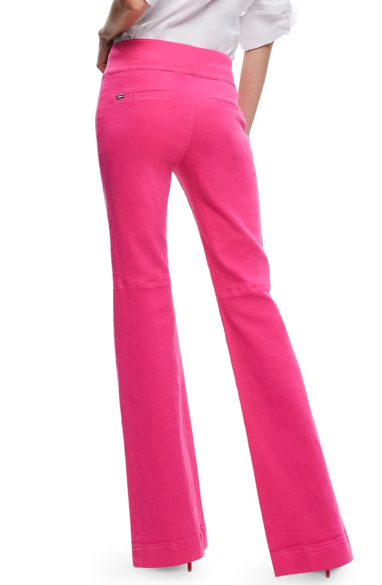 Alice + Olivia Olivia Wide Leg Jeans, Alternate, color,