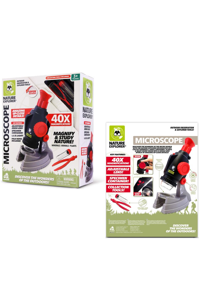 Lanard Nature Explorer Microscope, For Ages 3+, Alternate, color, Multicolored