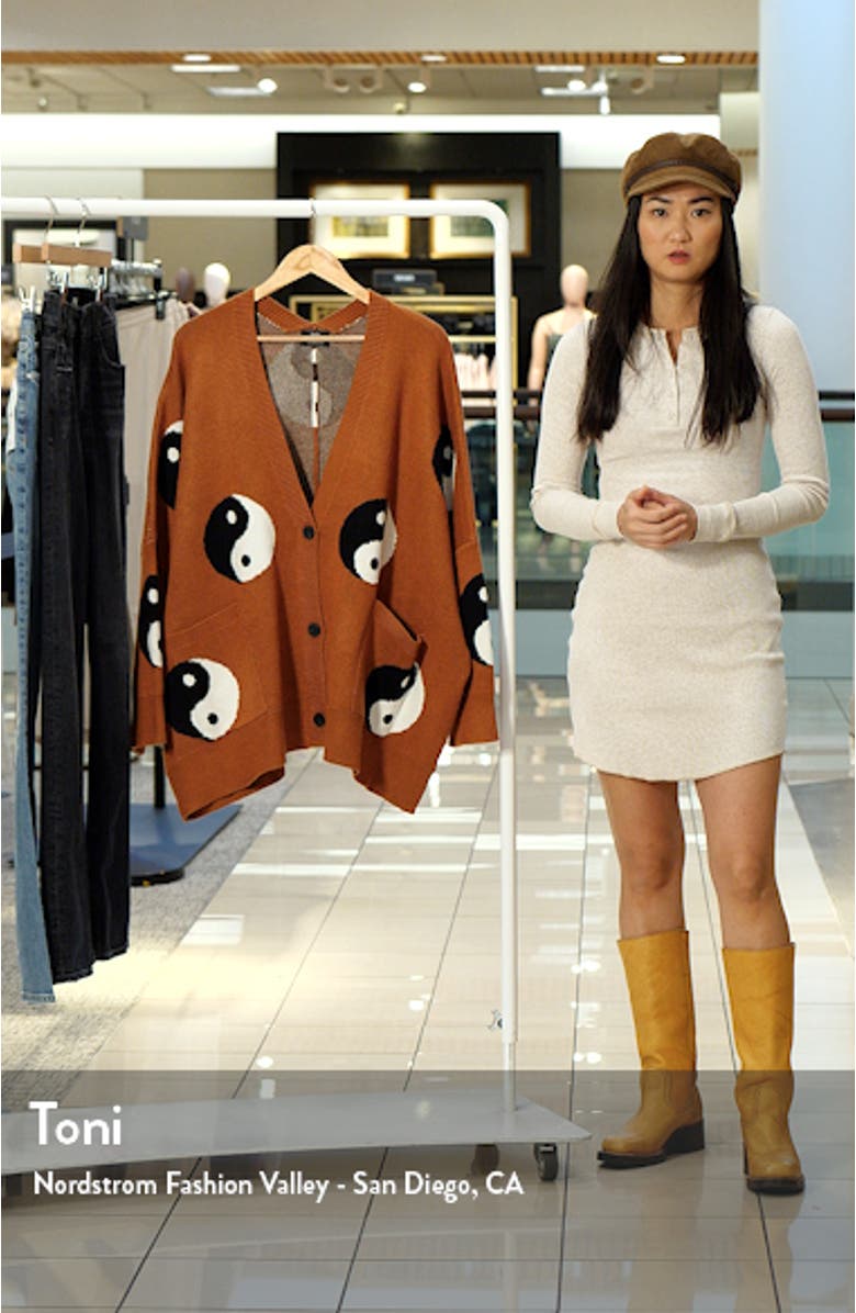 Main Character Oversize Cardigan, sales video thumbnail