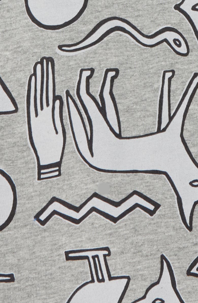 Tea Collection Graphic Pocket Tee, Alternate, color, Light Grey