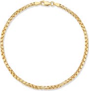 Yield of Men Men's Rounded Box Chain Bracelet