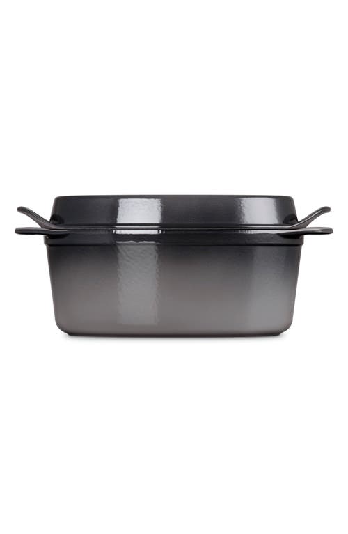Le Creuset Enamel Cast Iron Doufeu In Gray