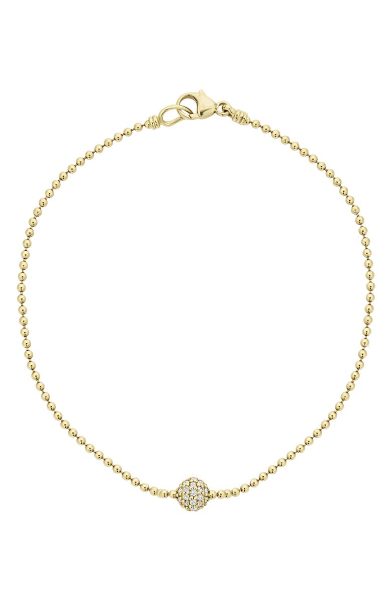 LAGOS Covet Diamond Pavé Station Bracelet, Alternate, color, 