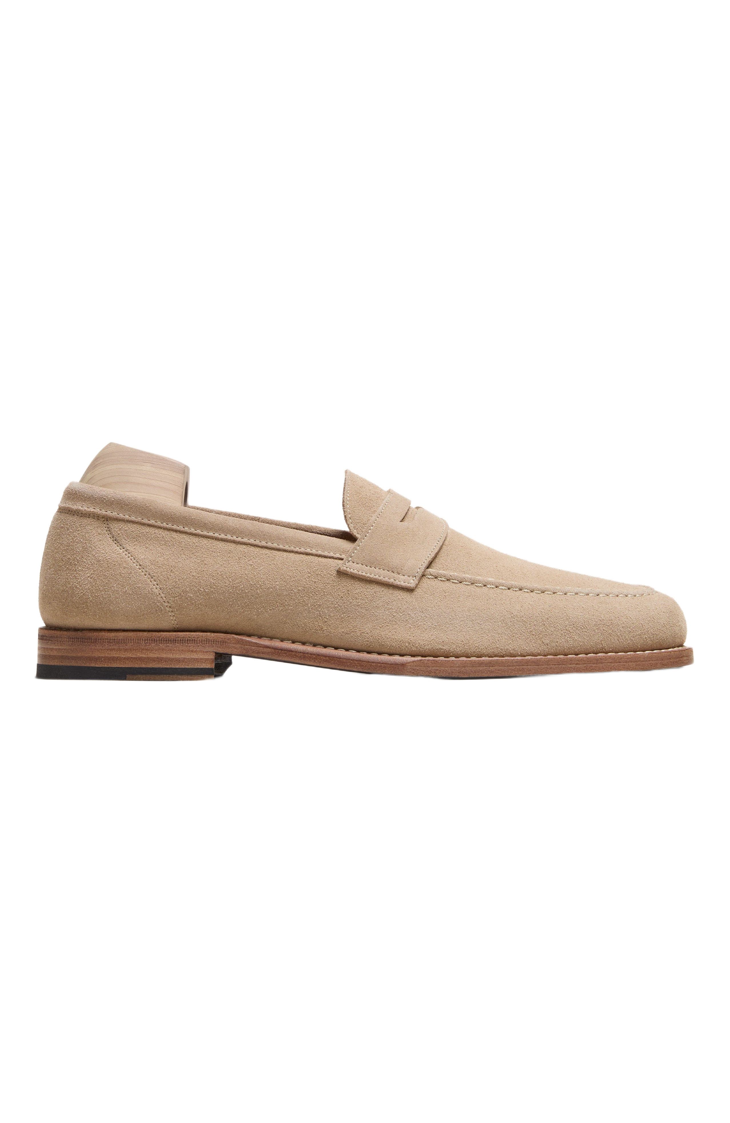 Myrqvist Lysekil II Penny Loafers, Main, color, Sand