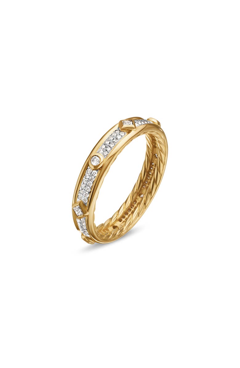 David Yurman Modern Renaissance Band Ring, Alternate, color, 18K Yellow Gold