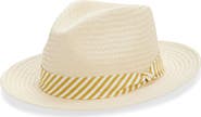 rag & bone Packable Straw Fedora