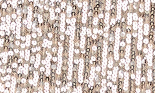 Lucky Brand Sequin Long Sleeve Top In Gold