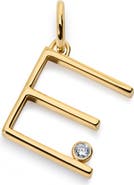 Monica Vinader Lab Grown Diamond Initial Pendant (Online Trunk Show)