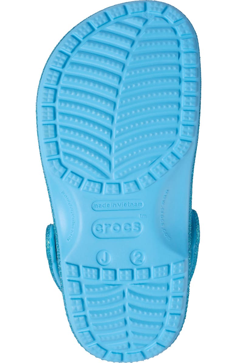 CROCS Kids' Classic Iridescent Glitter Clog, Alternate, color, Tgl