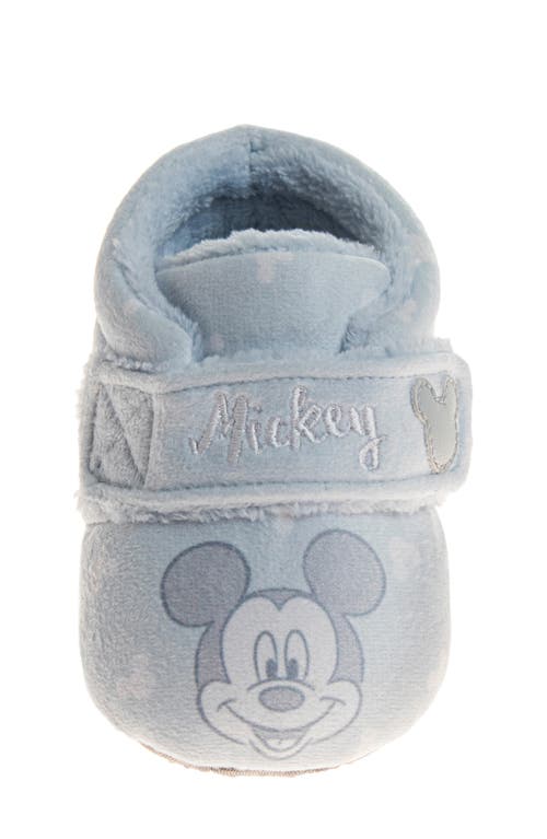 Josmo Mickey Mouse Faux Fur Lined Bootie In Blue