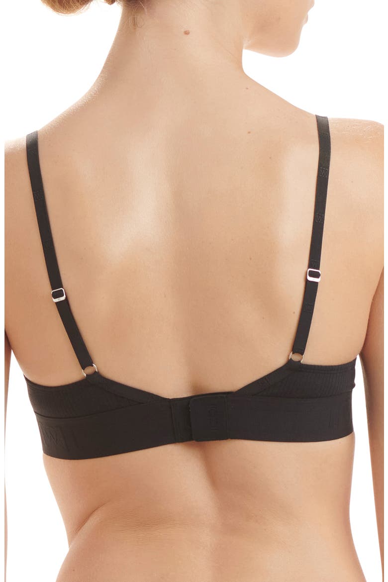 Beauty Underwire Demi Bra, Alternate, color, BLACK