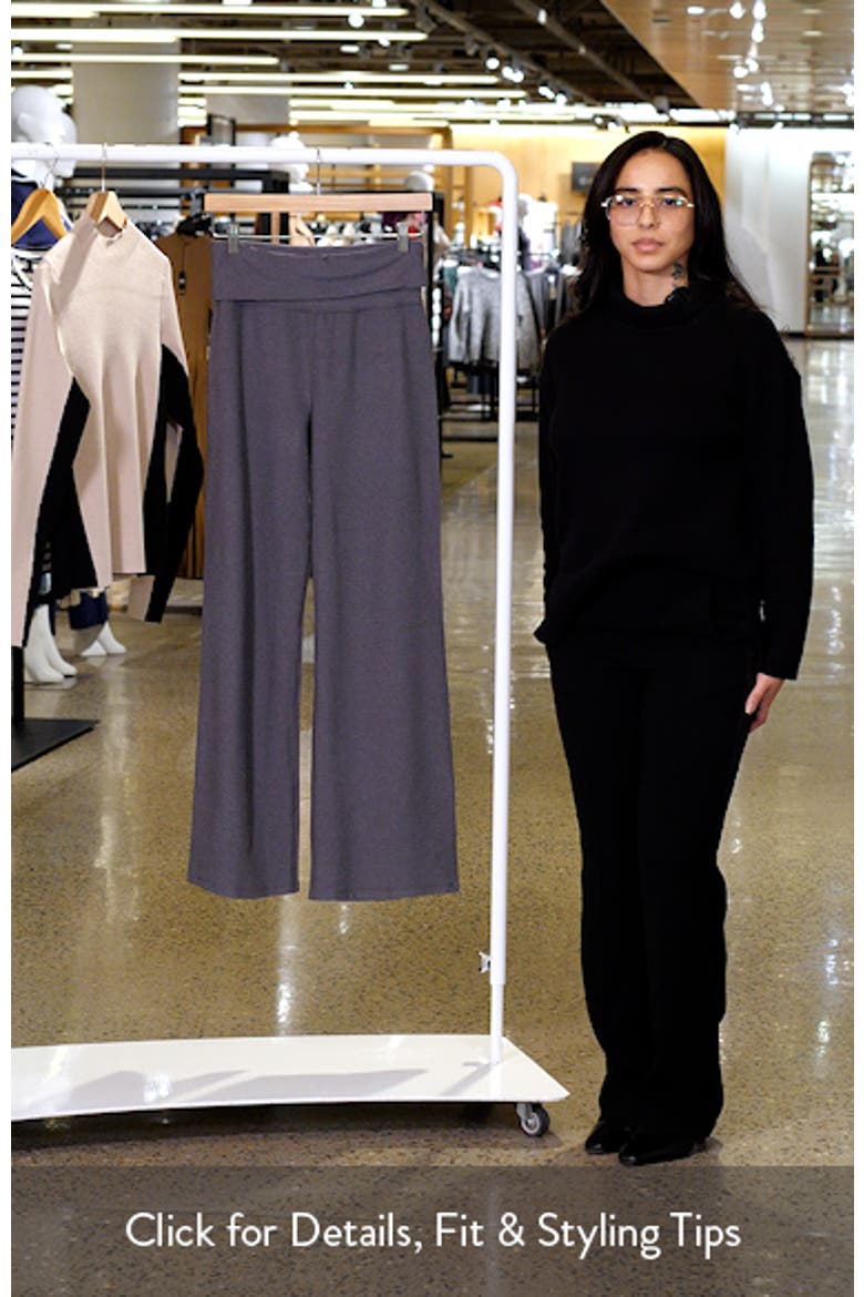 Space Dye Wide Leg Pants video