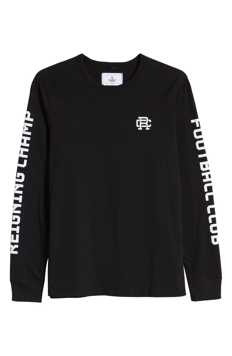 Reigning Champ Football Club Long Sleeve T-Shirt, Alternate, color,