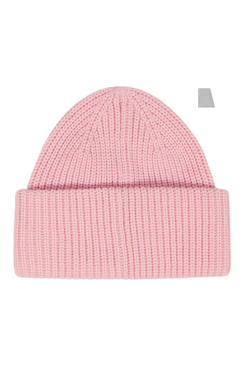 Beaded Evil Eye Beanie, Alternate, color, FUCHSIA
