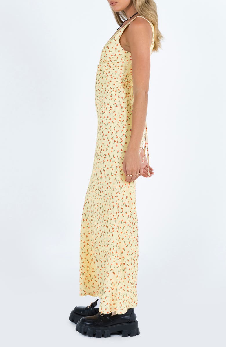 Princess Polly Nellie Floral Maxi Dress, Alternate, color, Yellow / Red Floral