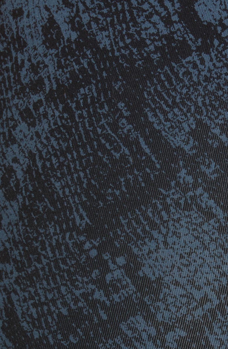 Vans x Sandy Liang Snake Print Stretch Cotton Bike Shorts, Alternate, color, 