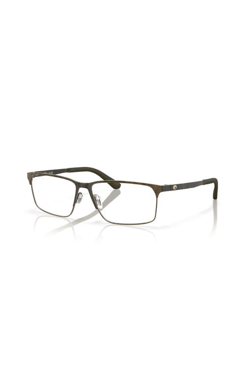 Costa 54mm Rectangle Optical Glasses In Black
