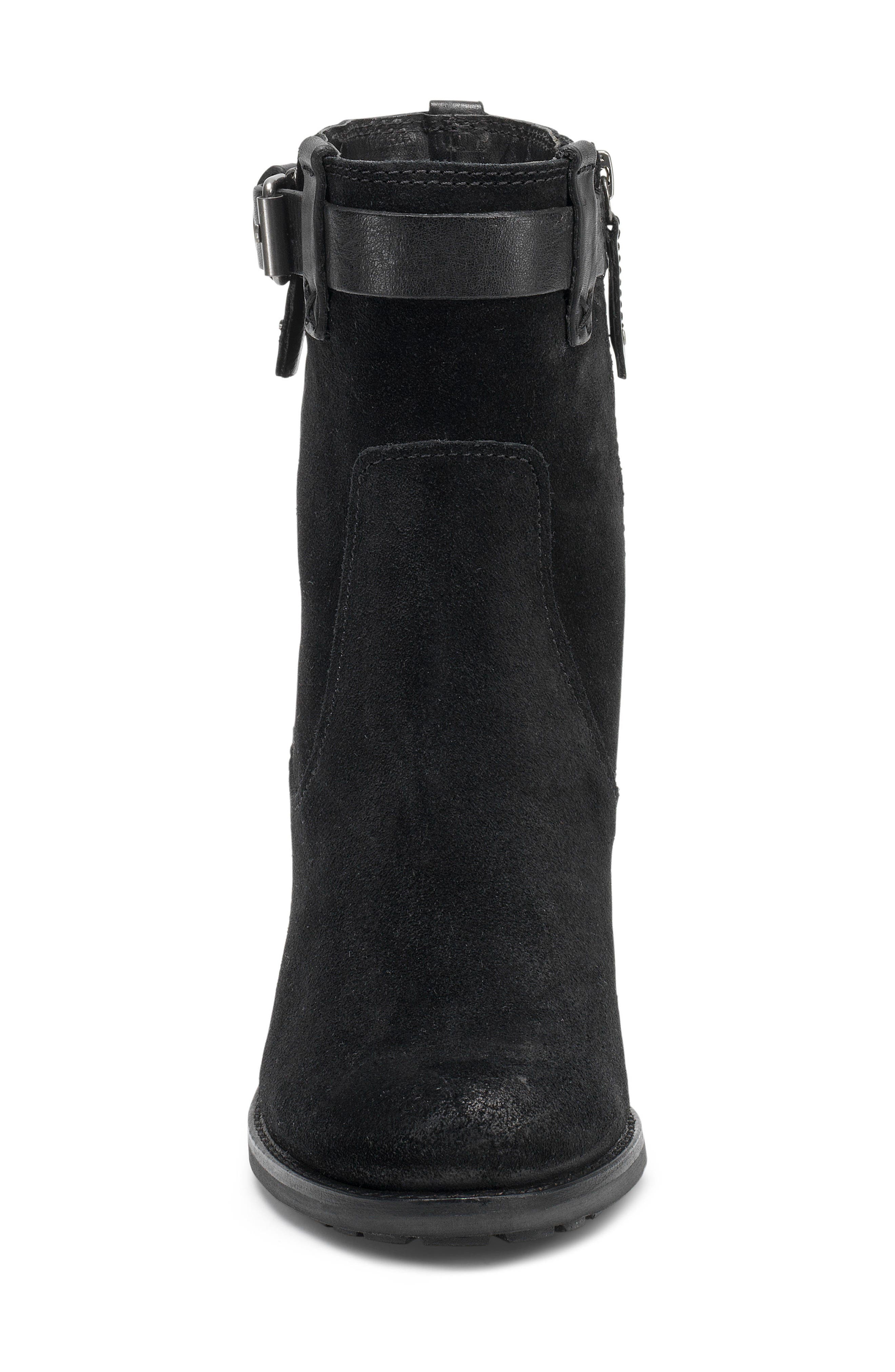 Madison Waterproof Boot, Alternate, color, BLACK SUEDE