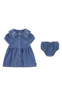 Levi's Denim Shirt Dress & Bloomers