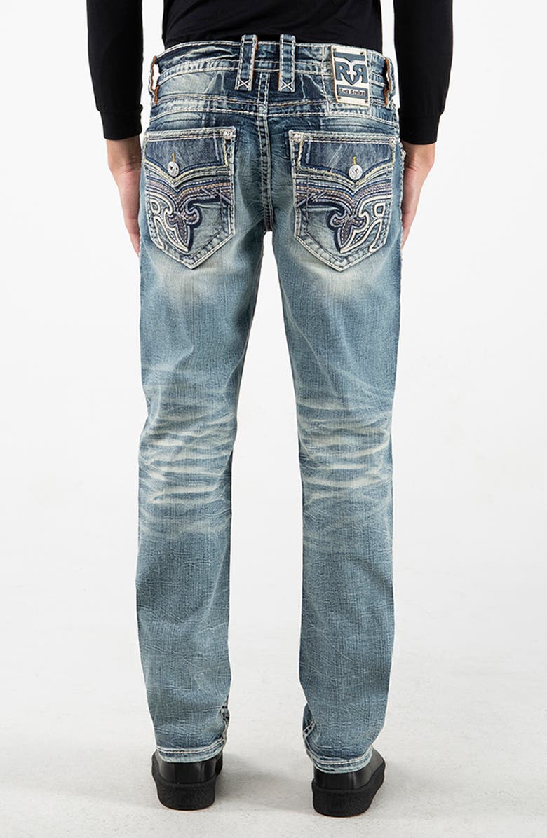 Rock Revival Alternative Straight Leg Stretch Jeans, Alternate, color, 