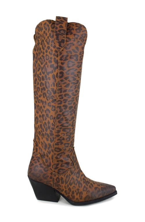 Zigi Valezka Knee High Boot In Brown