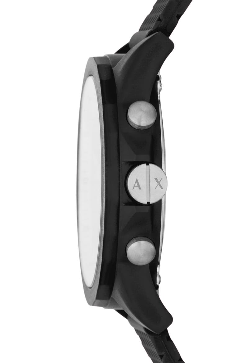 Outer Banks Chronograph Bracelet Watch, 44mm, Alternate, color, BLACK