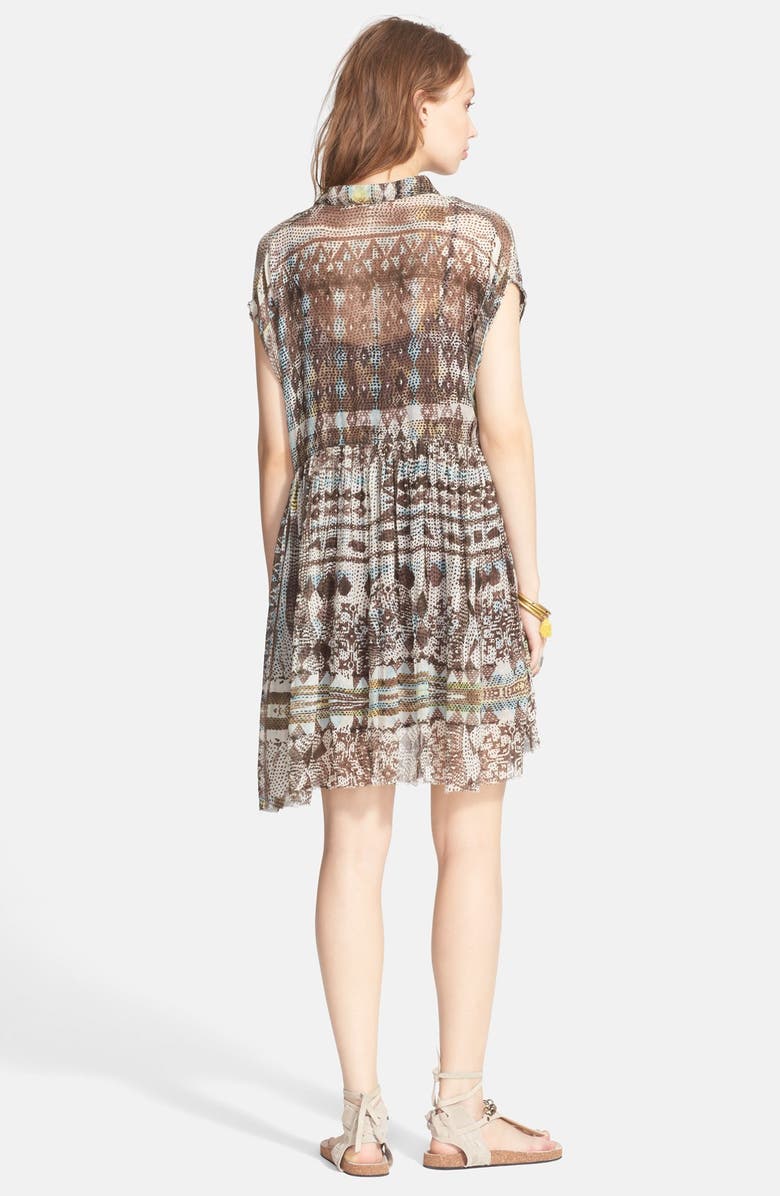 Free People Extreme Shirtdress, Alternate, color,