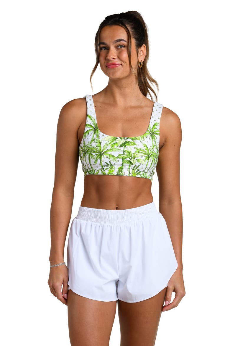 Club Palm Sports Bra, Alternate, color, LIME