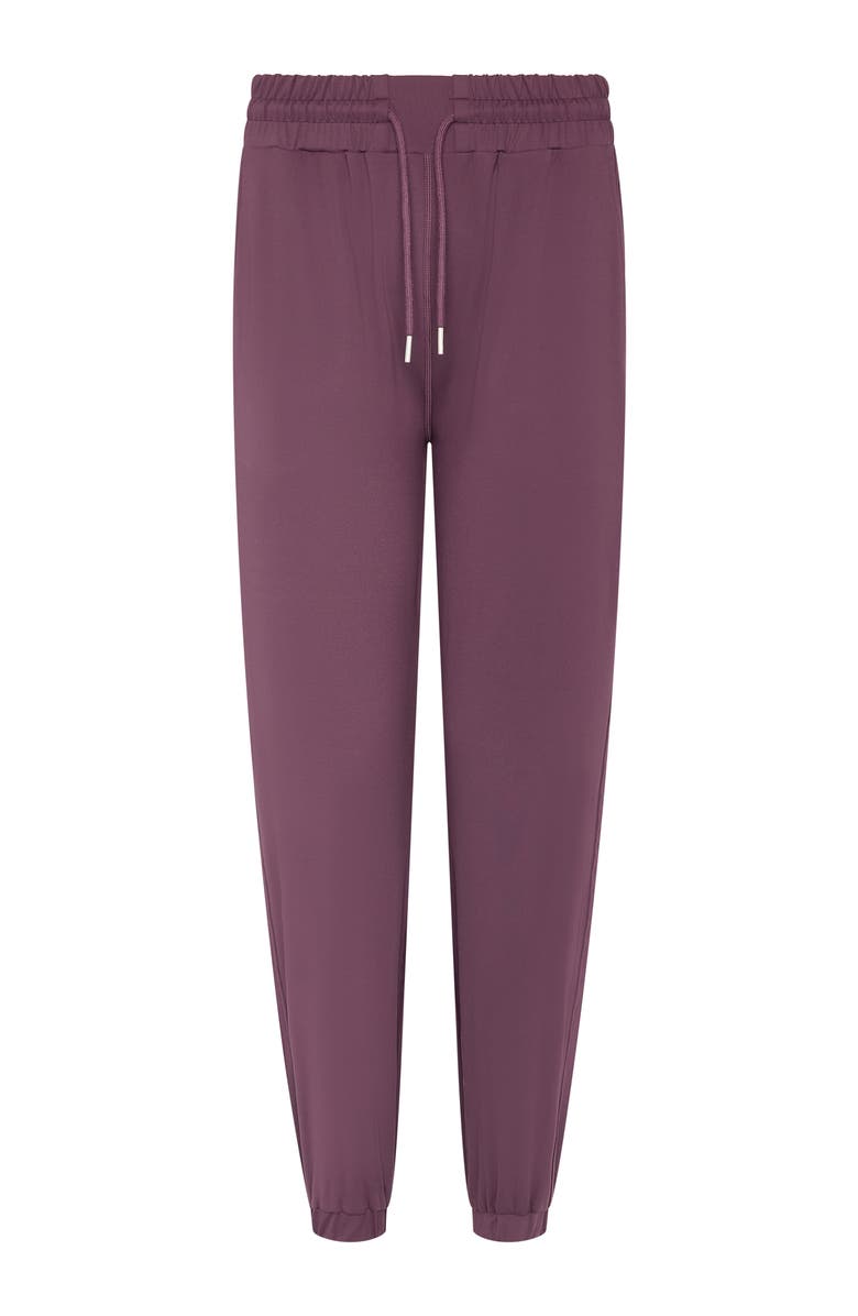 Born Living Yoga Camille Performance Sport Jogger, Alternate, color, Dark Cherry