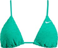 Nike Jacquard Terry Triangle Bikini Top