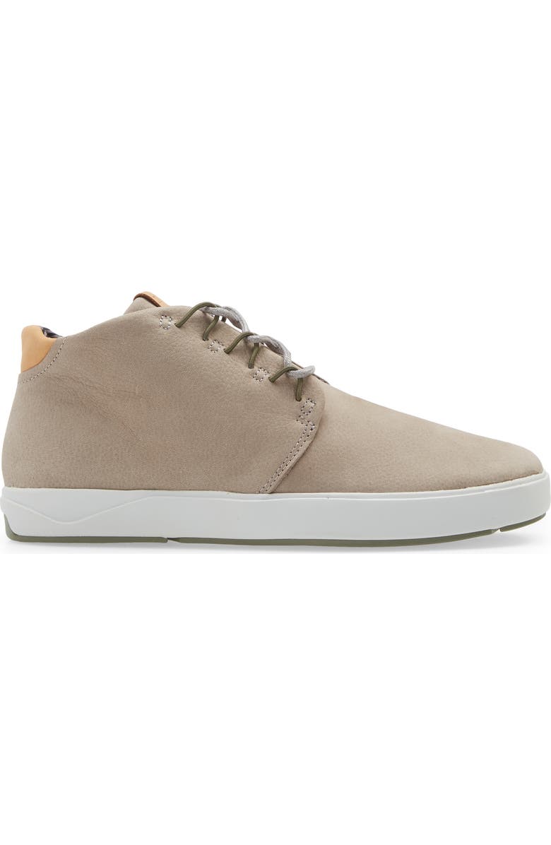 OluKai Nana Hele Genuine Shearling Lined Sneaker, Alternate, color, Fog / Fog