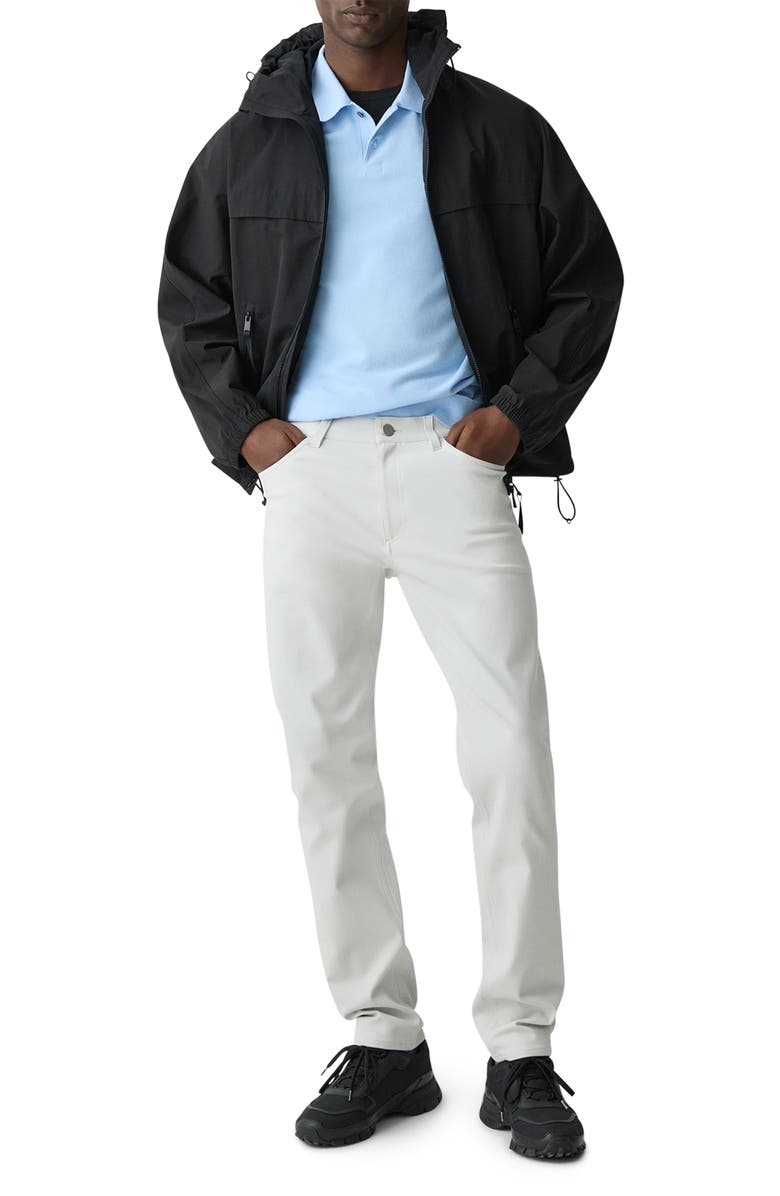 Theory Raffi Twill Pants, Alternate, color, Fog