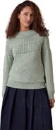 Celtic & Co. Rib Stitch Yoke Oversized Jumper