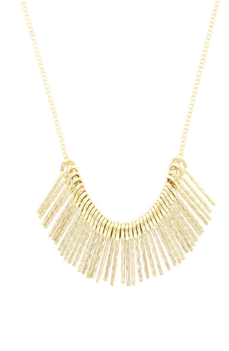 OLIVIA WELLES Wired Bib Necklace, Main, color, 