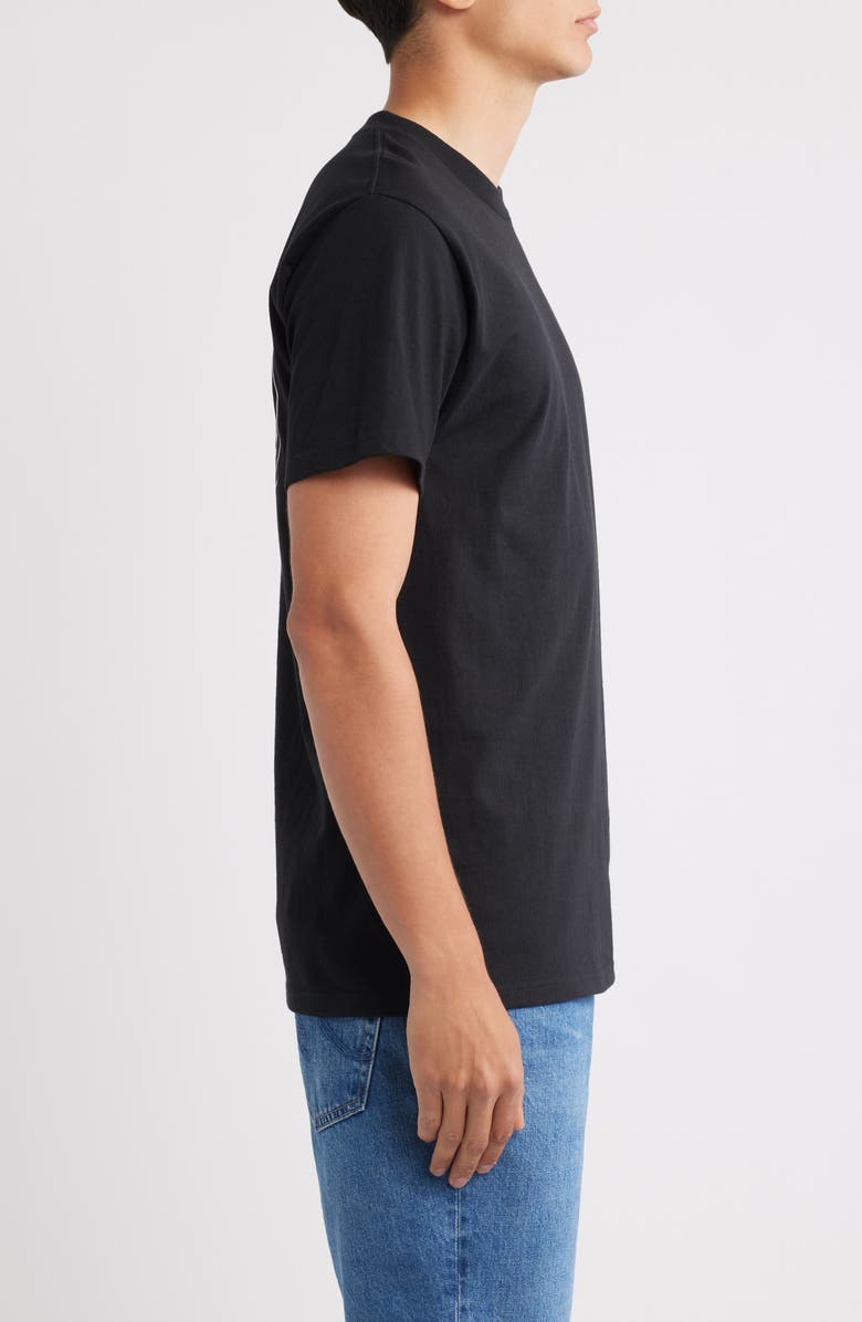 Brixton Rainier Beer Run Graphic T-shirt, Alternate, color, Black