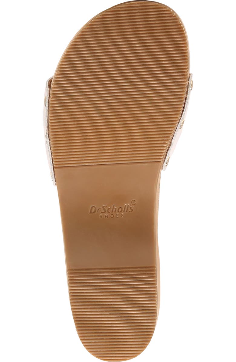 Dr. Scholl's Original Collection Platform Slide Sandal, Alternate, color, White