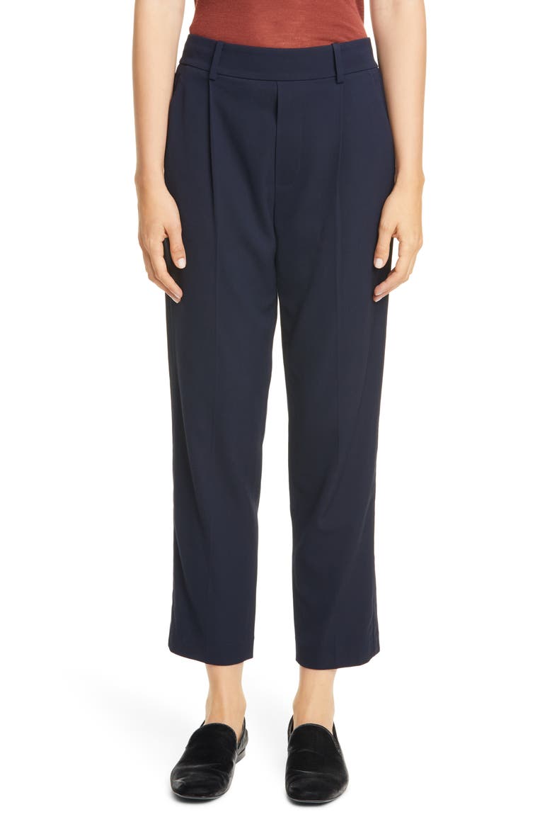 Side Stripe Pull-On Trousers, Main, color, BALTIC