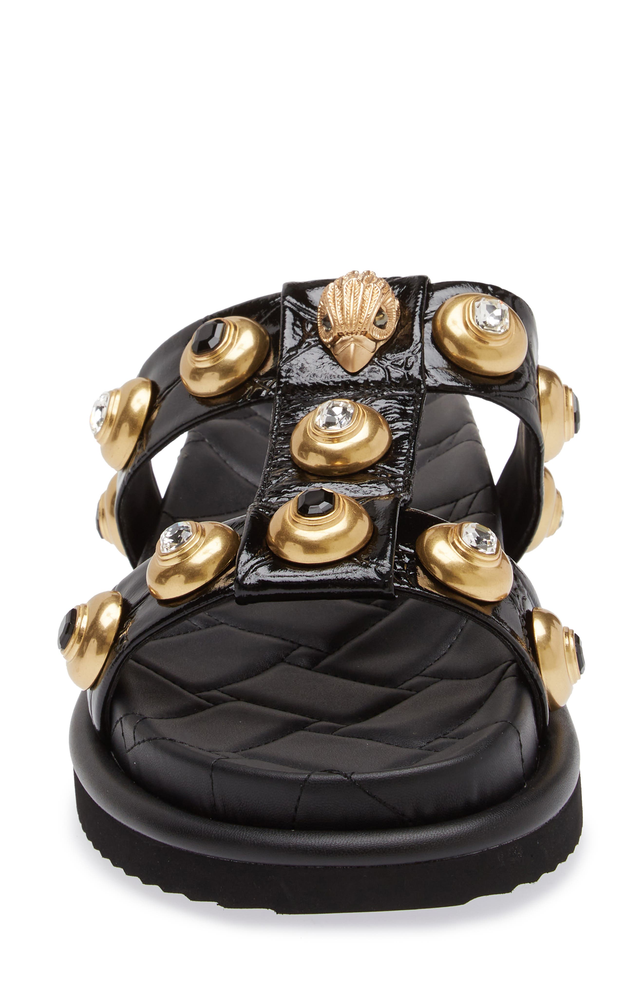 Kurt Geiger London Orson Crystal Slide Sandal, Alternate, color, 