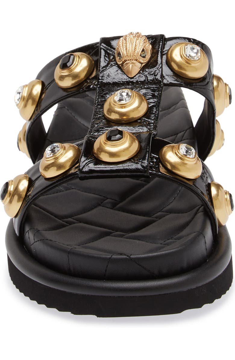 Kurt Geiger London Orson Crystal Slide Sandal, Alternate, color,