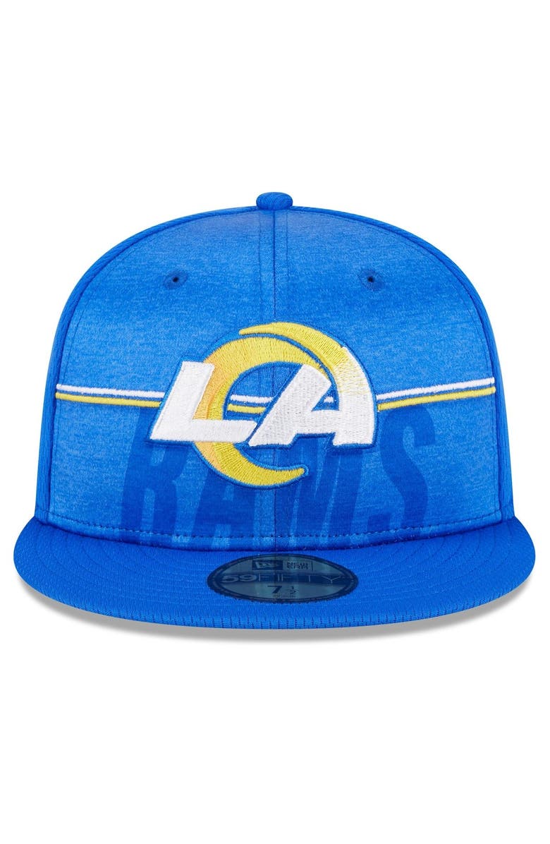 New Era Men's New Era Royal Los Angeles Rams 2023 NFL Training Camp 59FIFTY Fitted Hat, Alternate, color, Royal