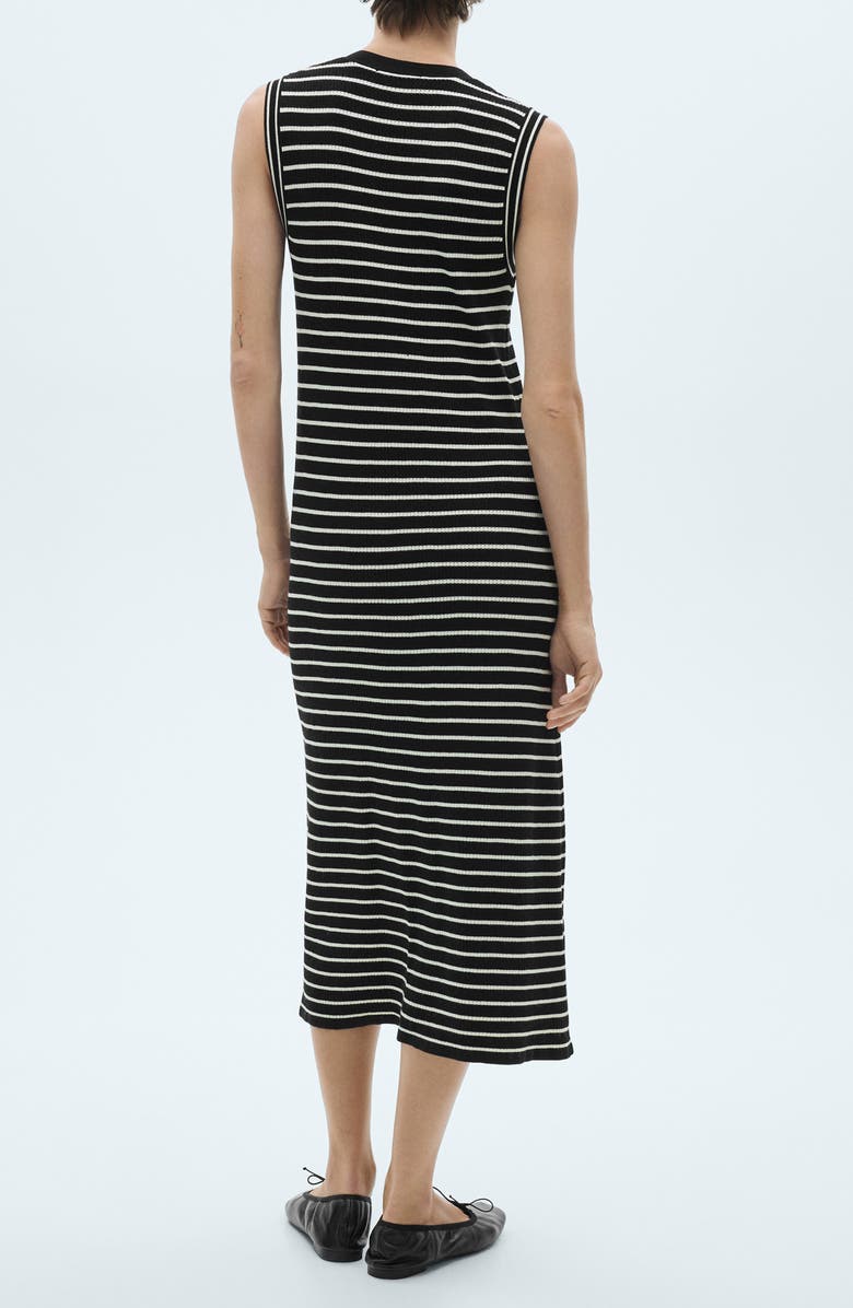 MANGO Jersey Rib Maxi Dress, Alternate, color, 
