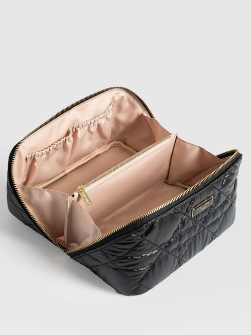Saint + Sofia Cosmetics & Wash Bag In Black
