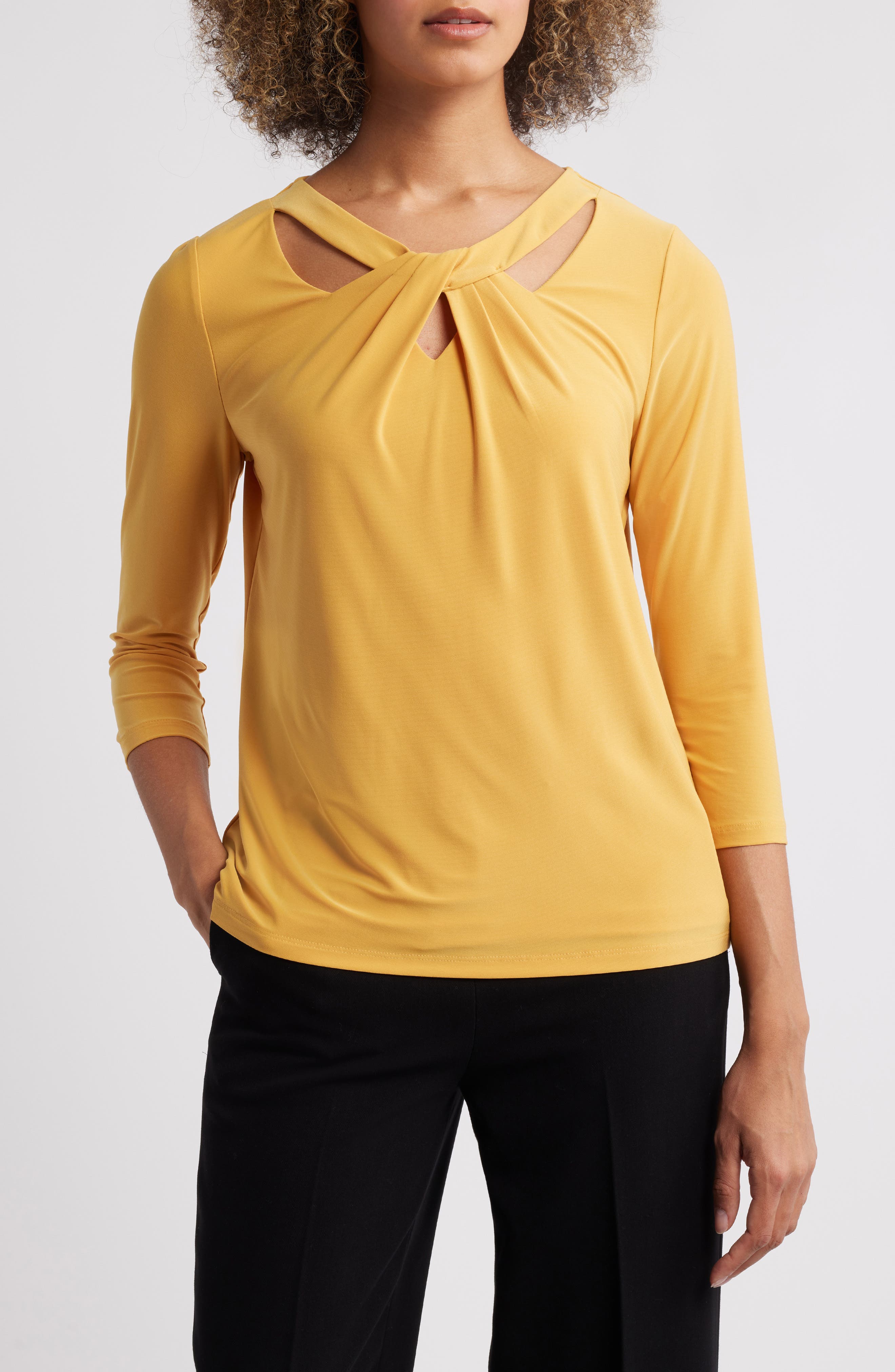 Sleeveless Twist Front Jersey Top - image 5