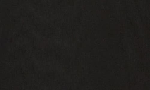 Yogalicious Slinky Rib High Low Boxy Tee In Black