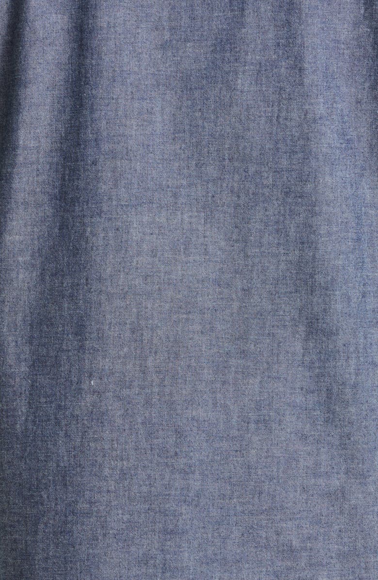 Sunspel Men's Chambray Button-Up Chore Jacket, Alternate, color, 