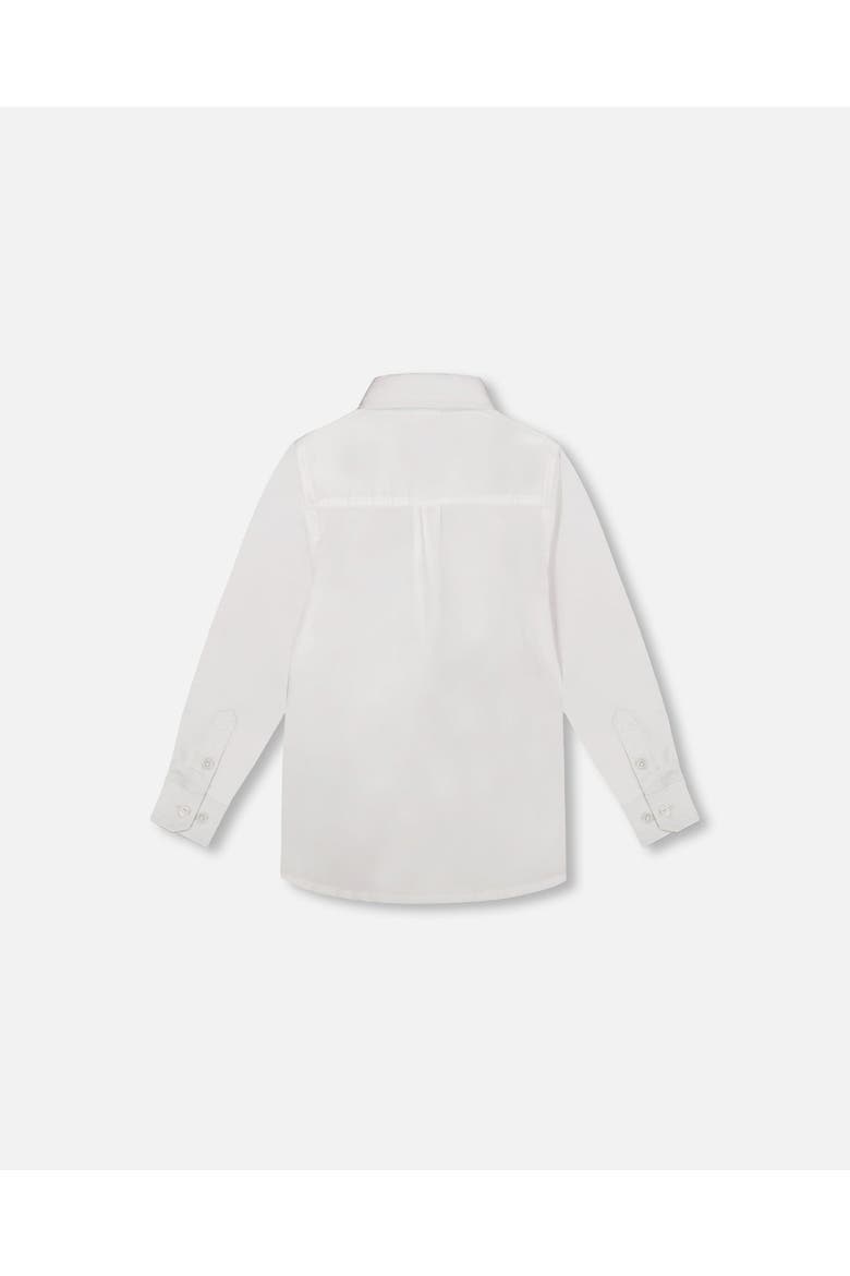 Button Down Long Sleeve Shirt, Alternate, color, White