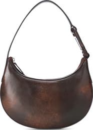 STAUD Alden Leather Shoulder Bag