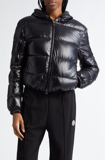 ★【MONCLER】Piumino crop Bayard con cappuccio★ダウン Moncler Bayard Down Short Jacket | Nordstrom